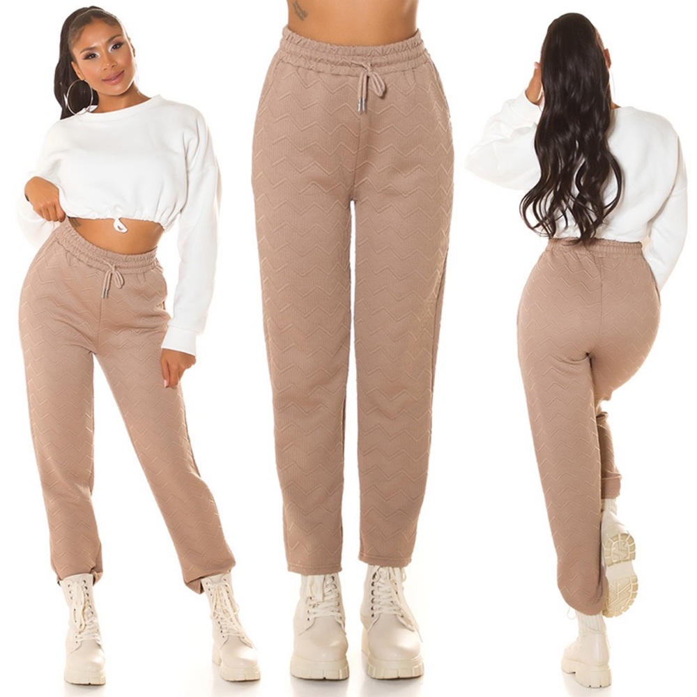 Cappuccino Pants/Joggers/Lounge pants with Pockets